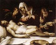 STROZZI, Bernardo Lamentation over the Dead Christ etr oil painting artist